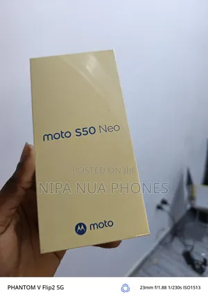 New Motorola S50 Neo 512 GB Black