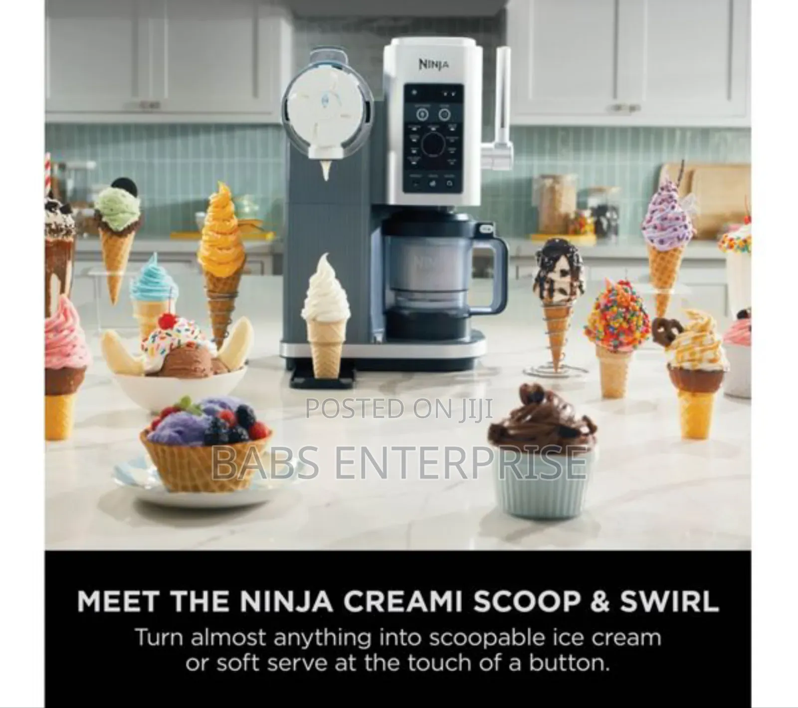 Ninja Creami Scoop & Swirl Nc701uk