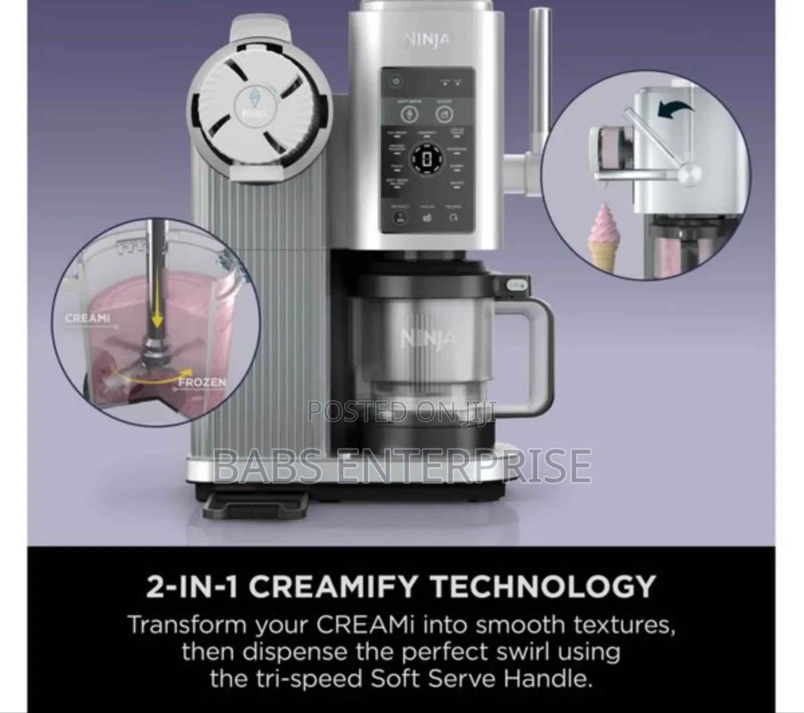 Ninja Creami Scoop & Swirl Nc701uk