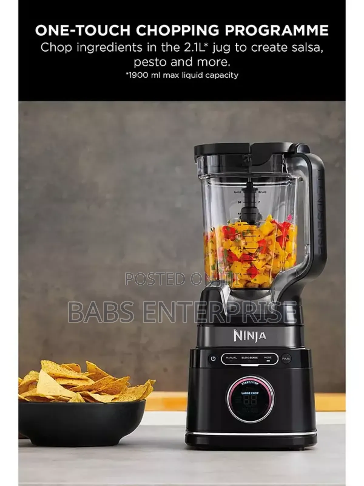Ninja 3 In 1 Detect Power Blender Processor Pro Tb401ukcp