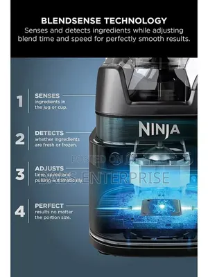 Ninja 3 In 1 Detect Power Blender Processor Pro Tb401ukcp