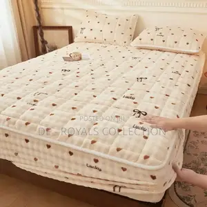 Elegant Fitted Taffeta Fleece Bedsheets King Size