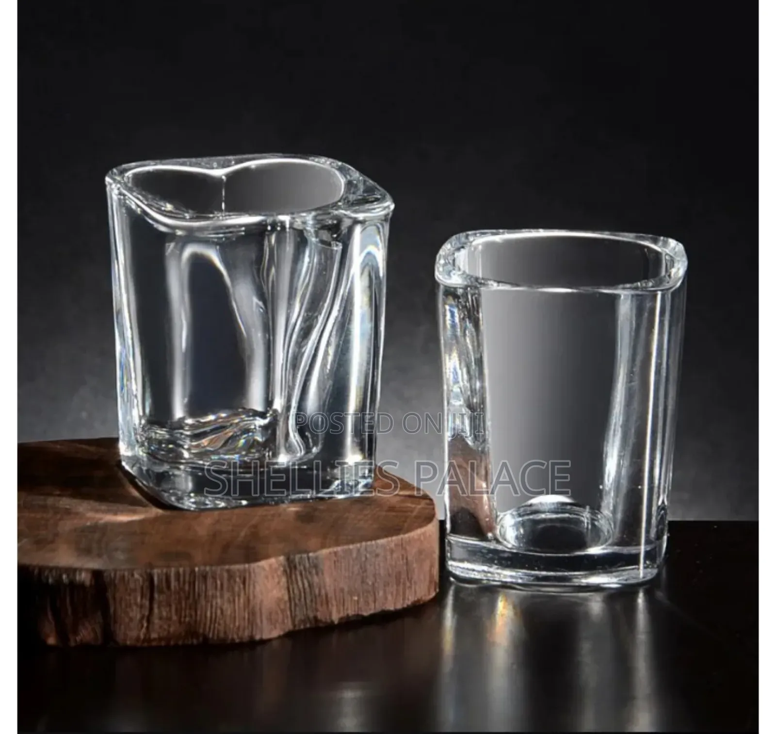 6 Pieces Clear 60ml Mini Shot Glass Crystal Clear