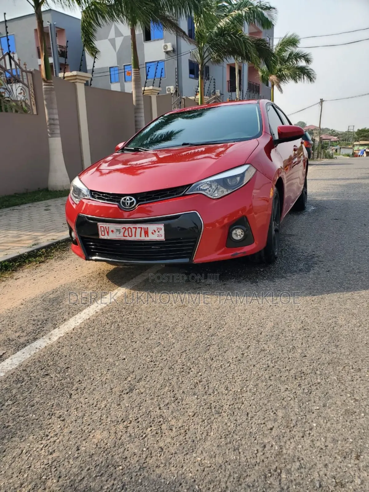 Toyota Corolla 2016 Red