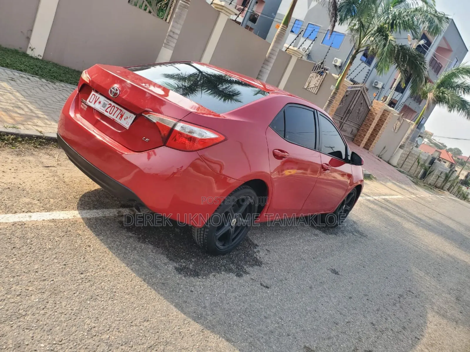 Toyota Corolla 2016 Red