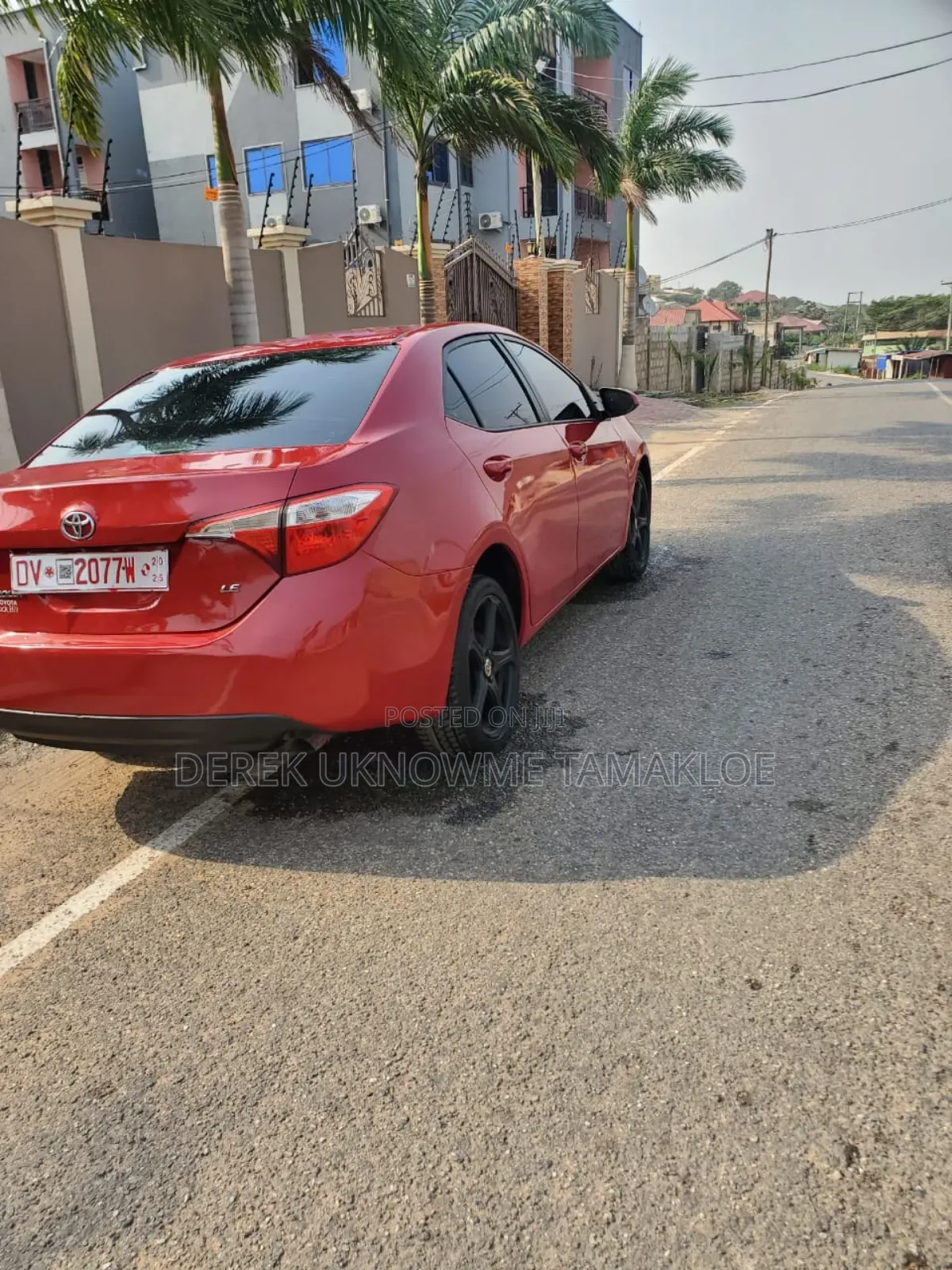 Toyota Corolla 2016 Red