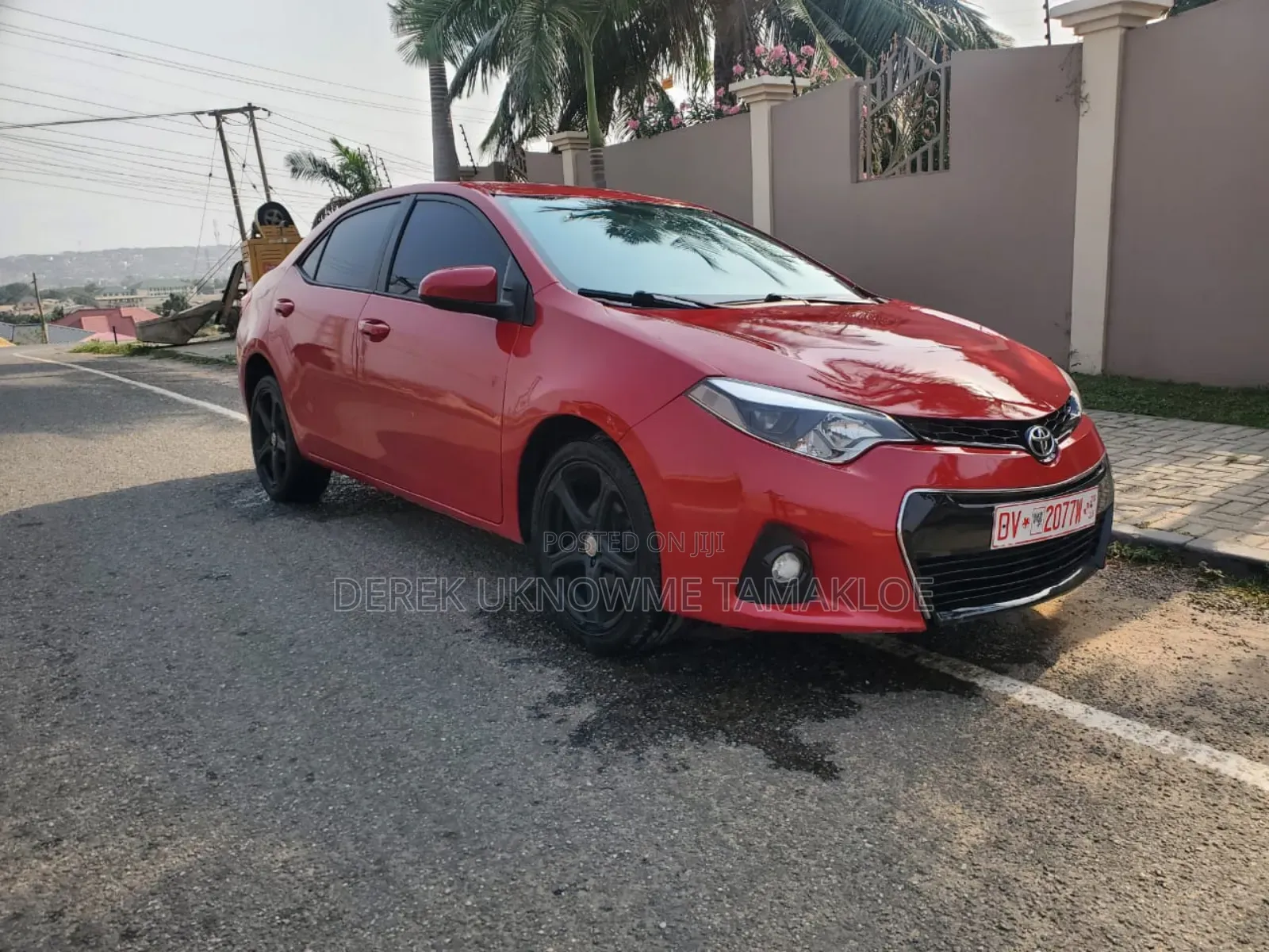 Toyota Corolla 2016 Red