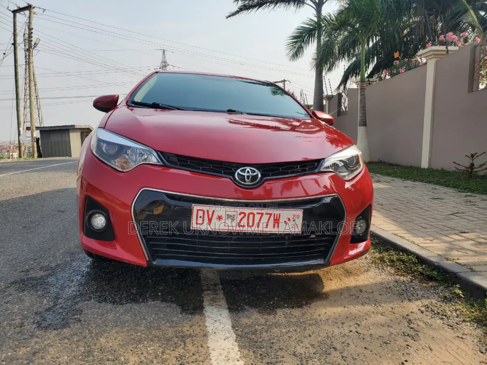 Toyota Corolla 2016 Red