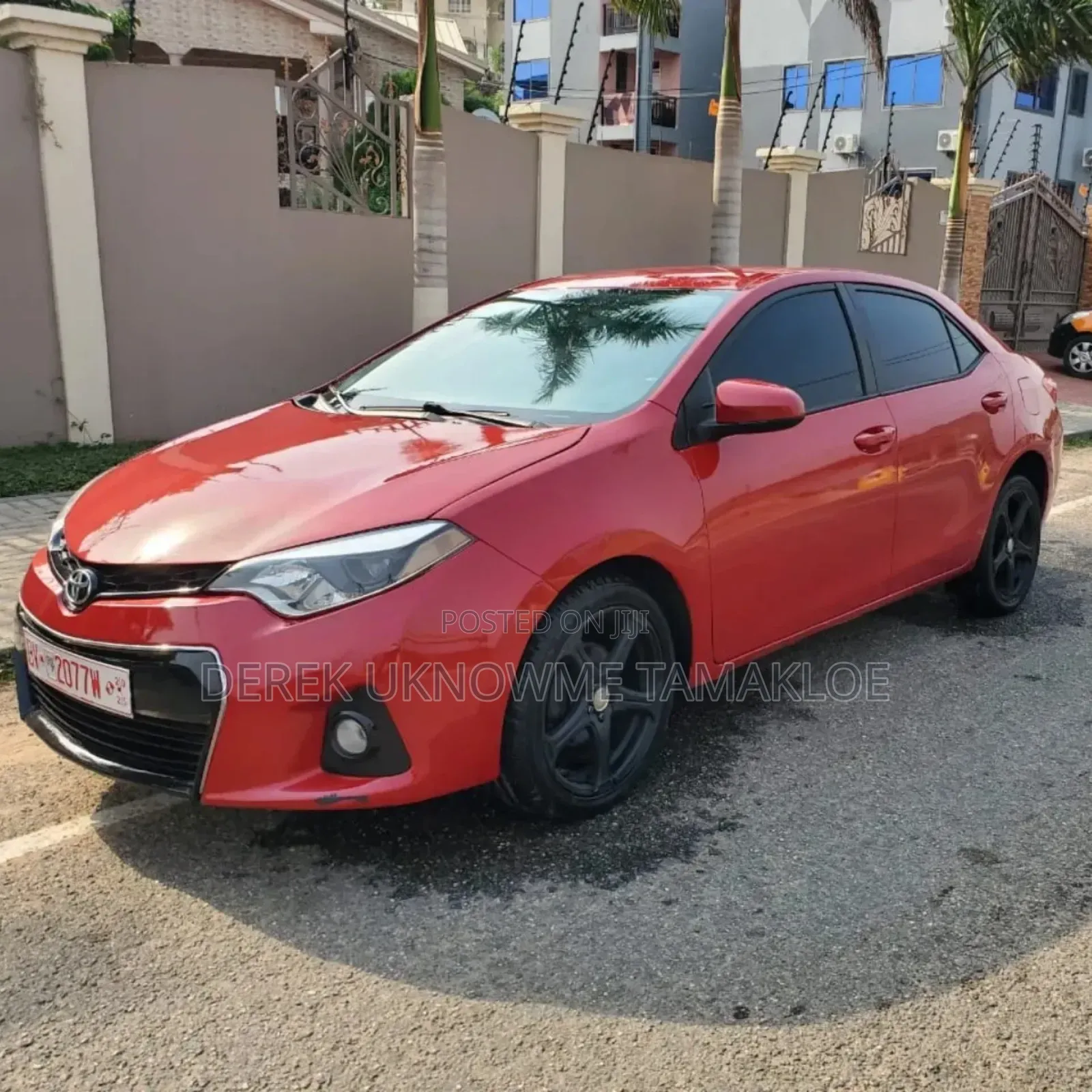 Toyota Corolla 2016 Red