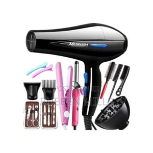 Kf BST Kf 1566 Twelve in One Hair Salon Blow Dryer Set