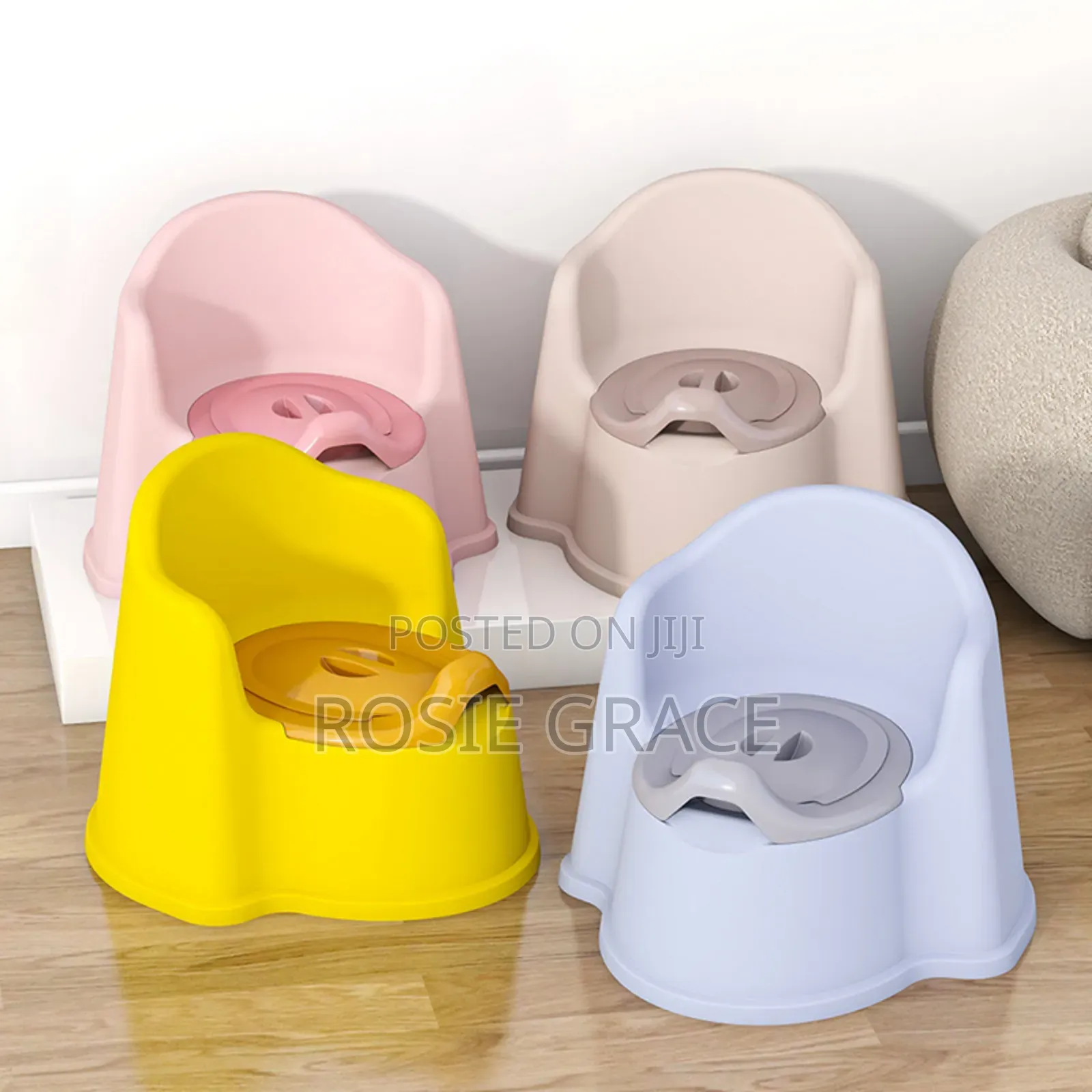 Potty With Comfy Seat, Bowl and Lid