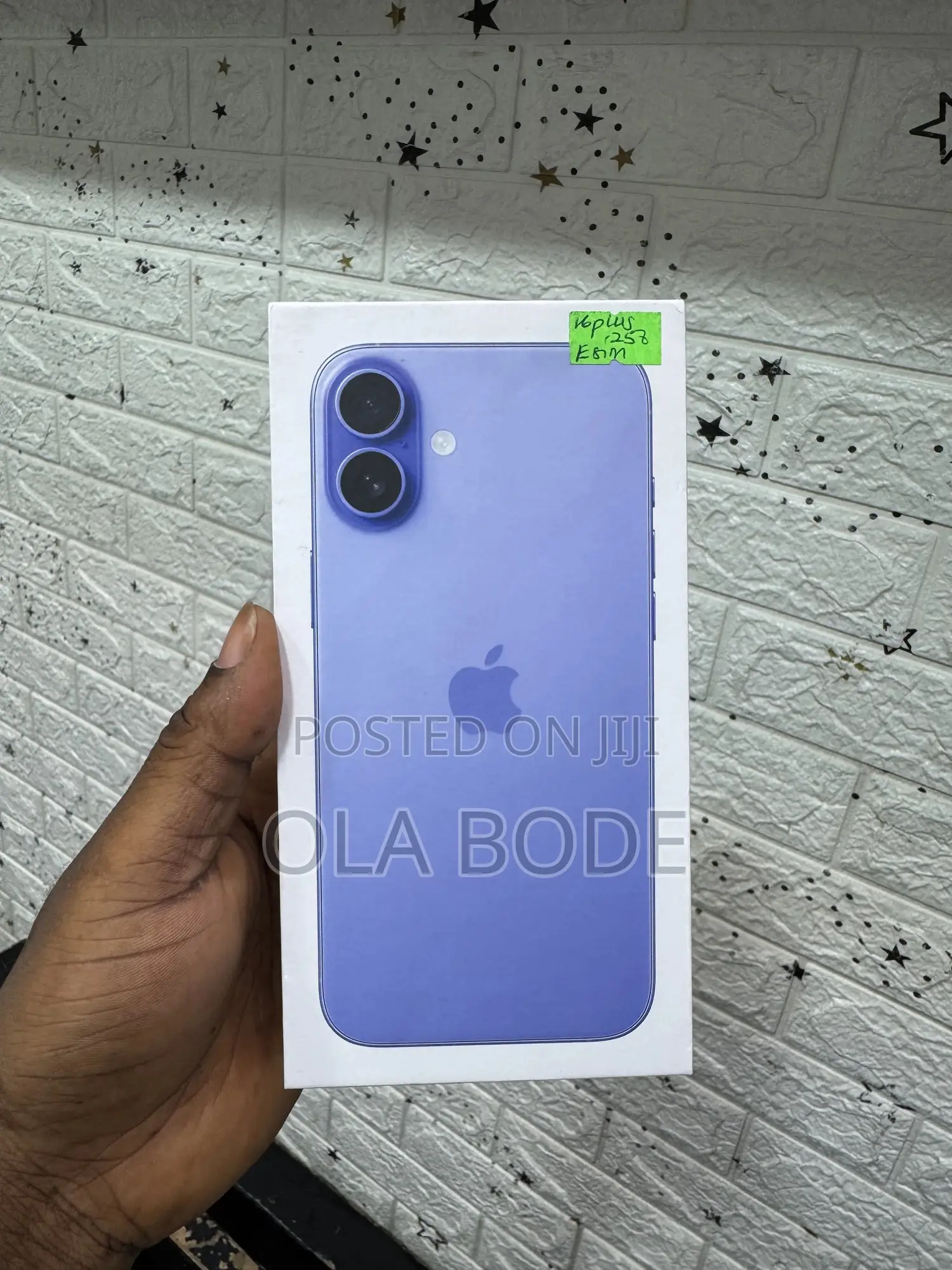 New Apple iPhone 16 128 GB Blue