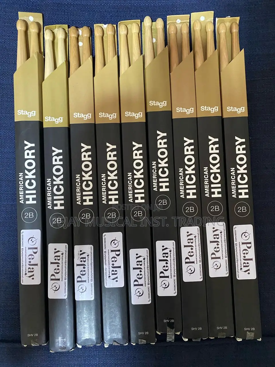 Original Drumsticks – Vic Firth, Vater, Promark Stagg (All Sizes)