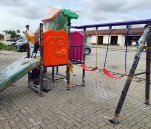 Kids Outdoor Playground Playset School Swing Slide 410*310*280cm