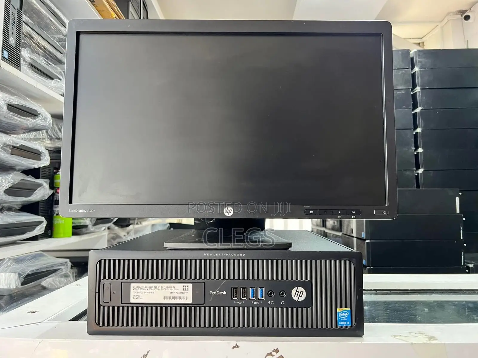 Desktop Computer HP ProDesk 400 G4 4GB Intel Core i5 HDD 500GB