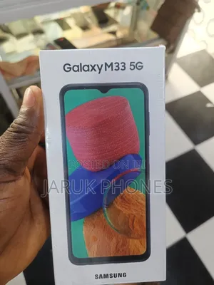 New Samsung Galaxy M33 5G 128 GB Blue