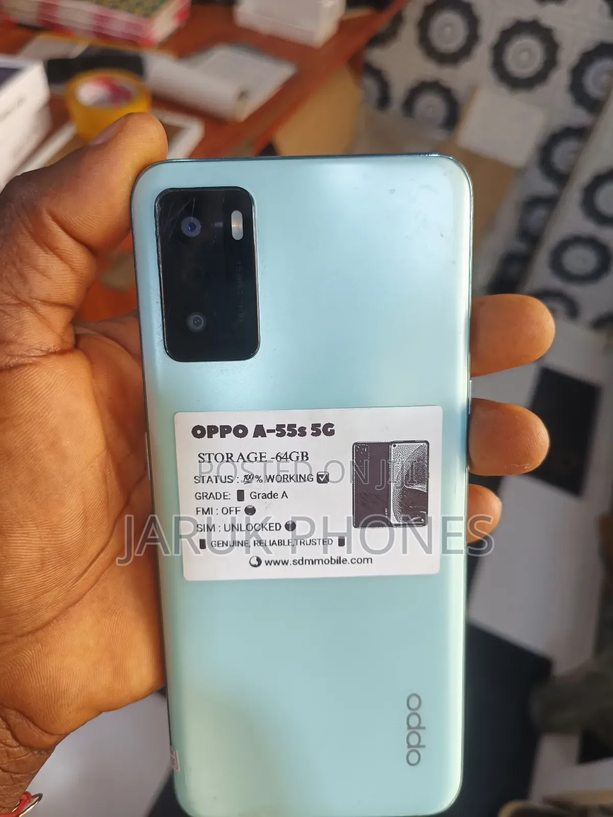 Oppo A55 5G 128 GB Green