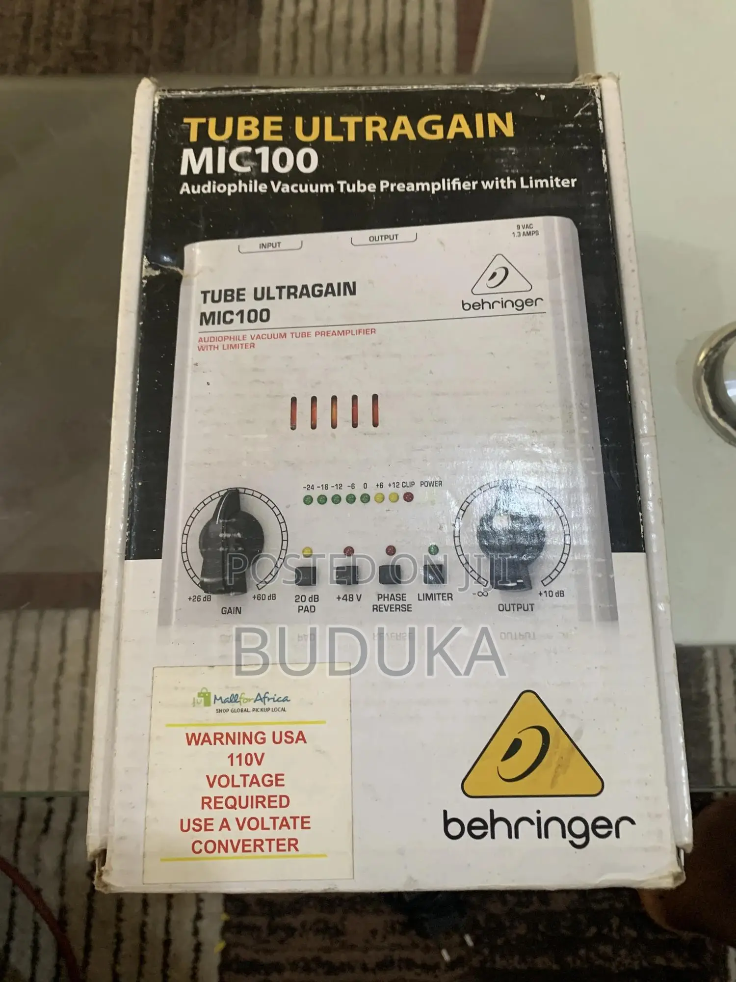 Behringer Microphone Pre-Amp