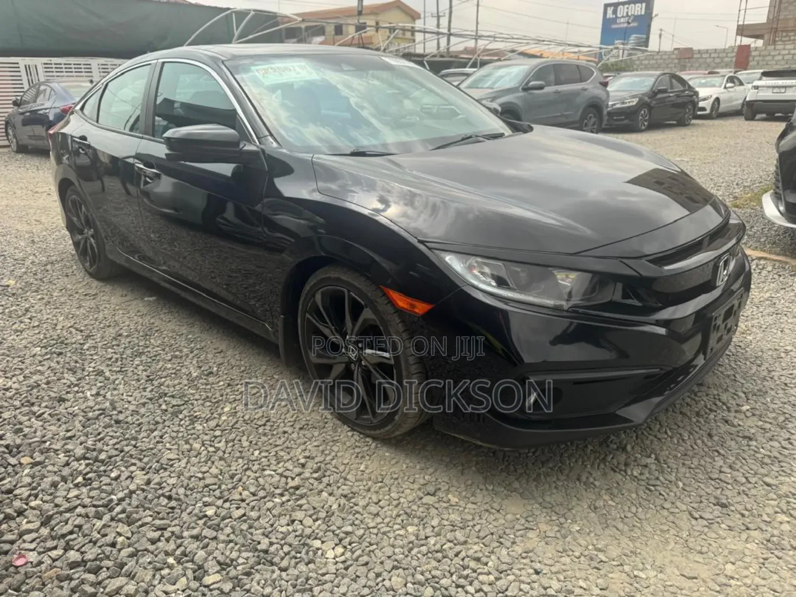 Honda Civic Sport Sedan 2020 Black