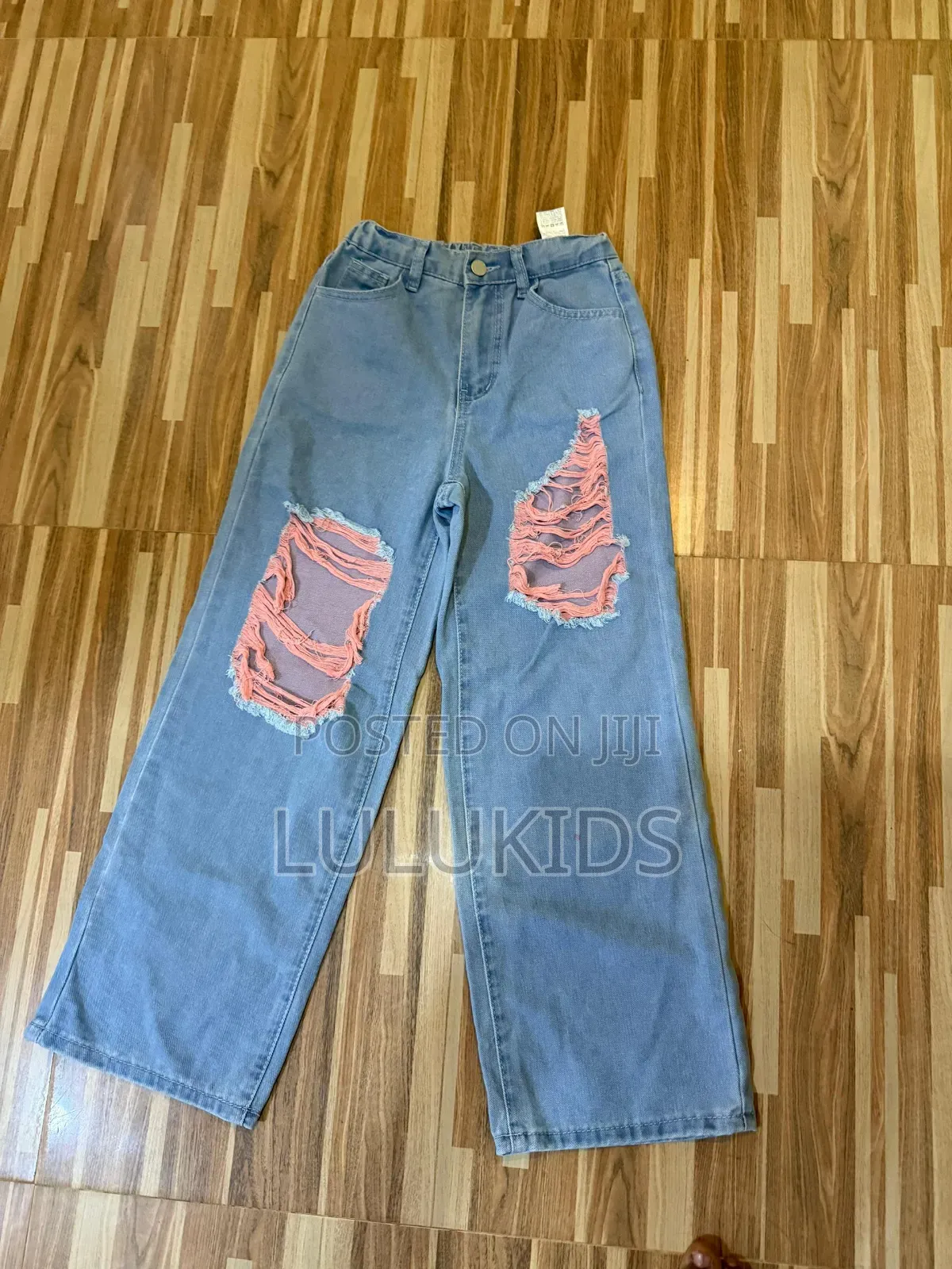 Girls Cargo Jeans