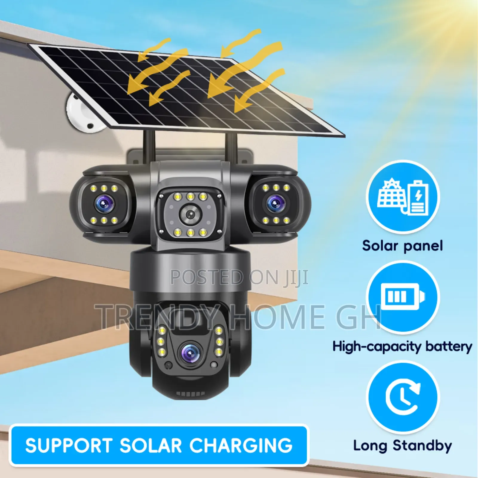 Aov 4g Solar CCTV Camera (Original)