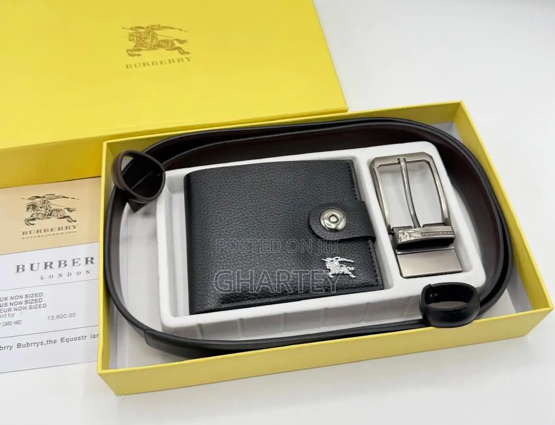 Unique Belt Wallet Combo Perfect Gift for Men Showing Different Brands