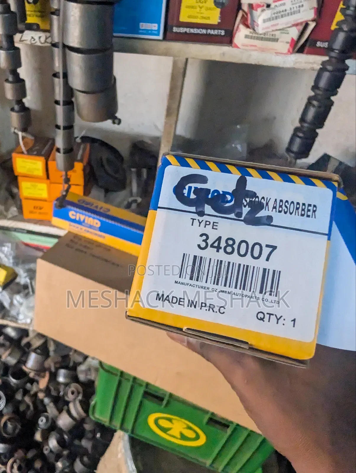 Hyundai Getz Back Shock Absorber