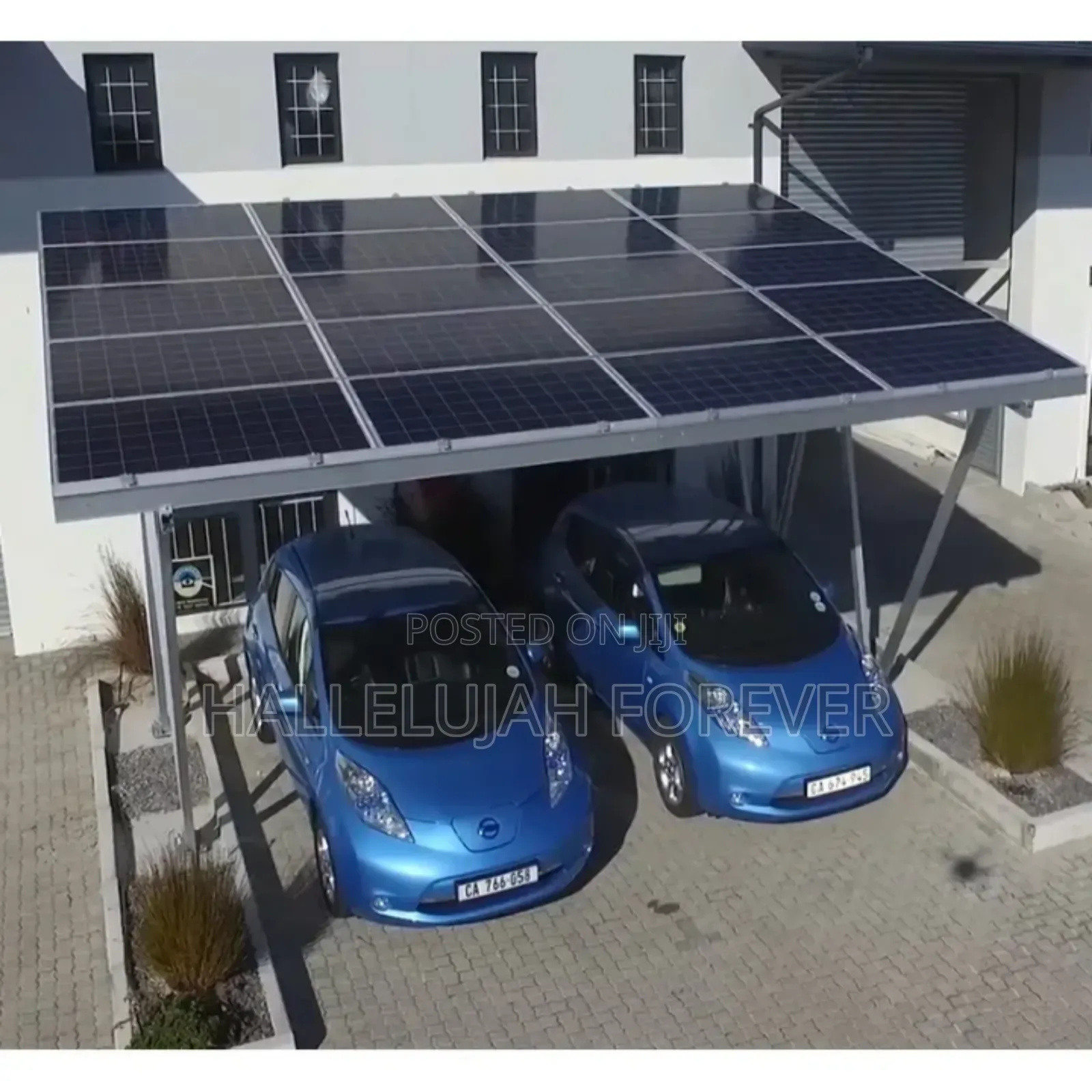 Solar Car Port Installation