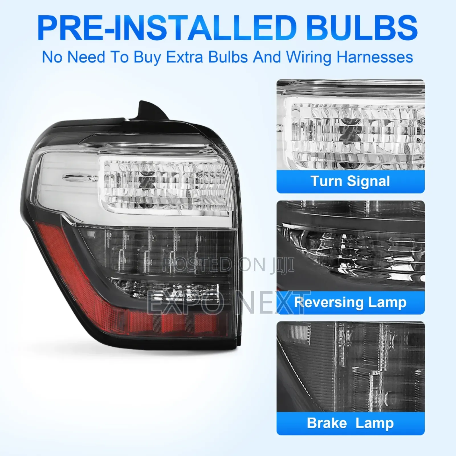 Toyota 4runner 2014-2021 Taillight Pair