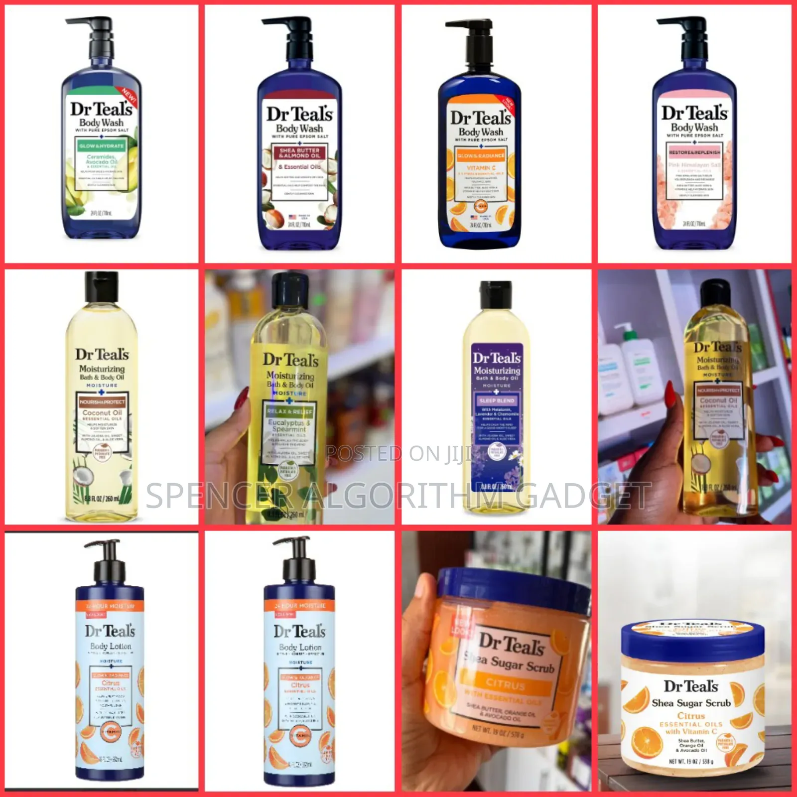 Dr Teal's Body Wash , Lotion, Scrub, Oil