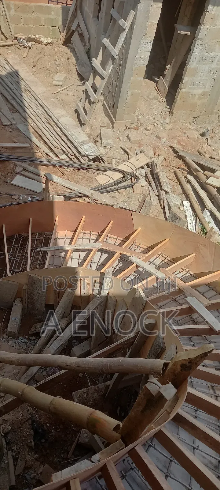 Professional Carpenter With Plywood, Board Etc