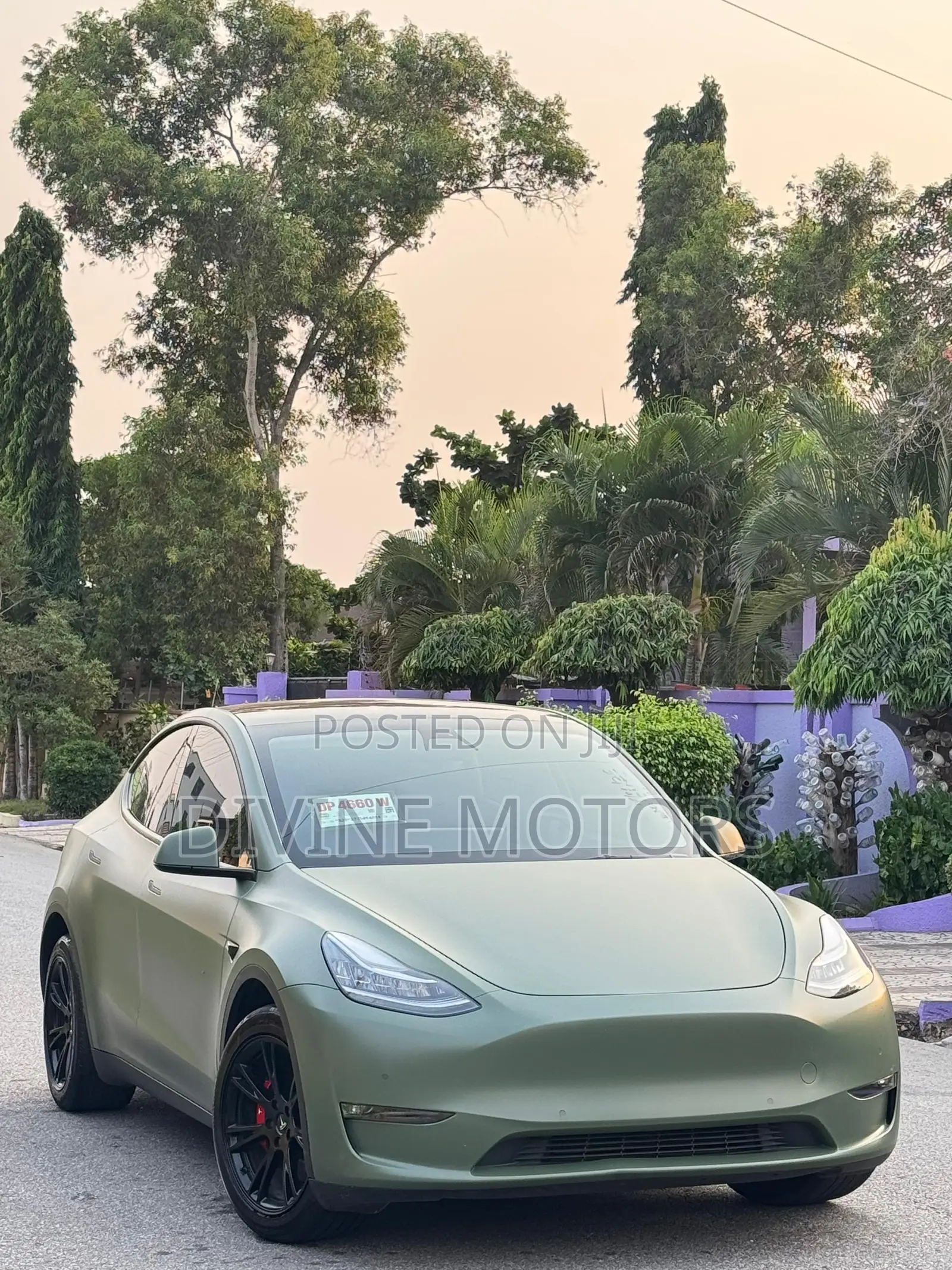 Tesla Model Y 2022 Green