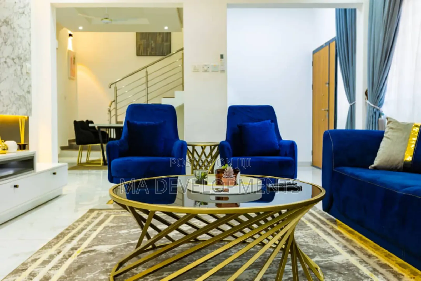 Furnished 4bdrm Townhouse / Terrace in Madev Realty, Mile 7 for rent