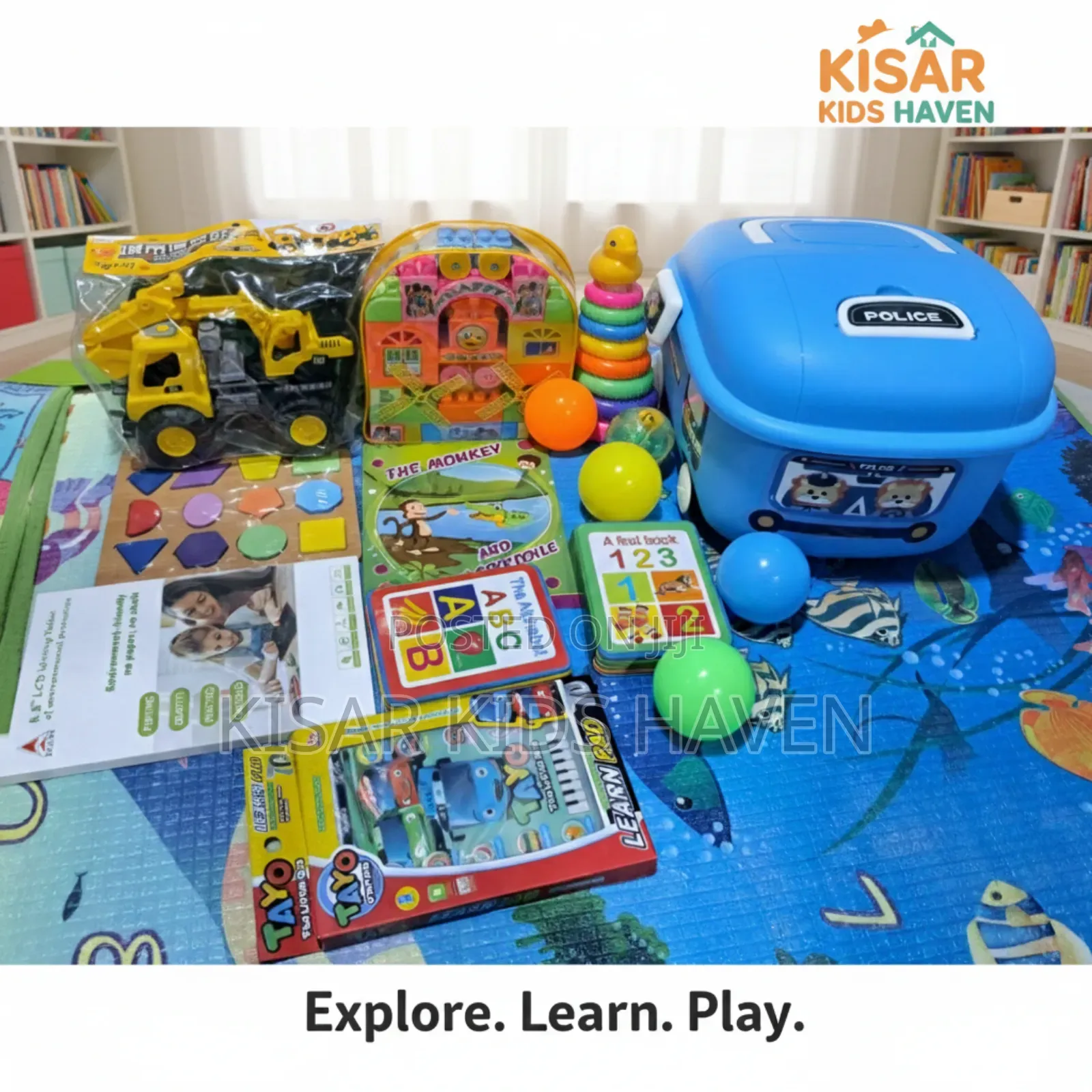 Grow With Me Playing and Learning Materials 6months to 3 Years( Boy)