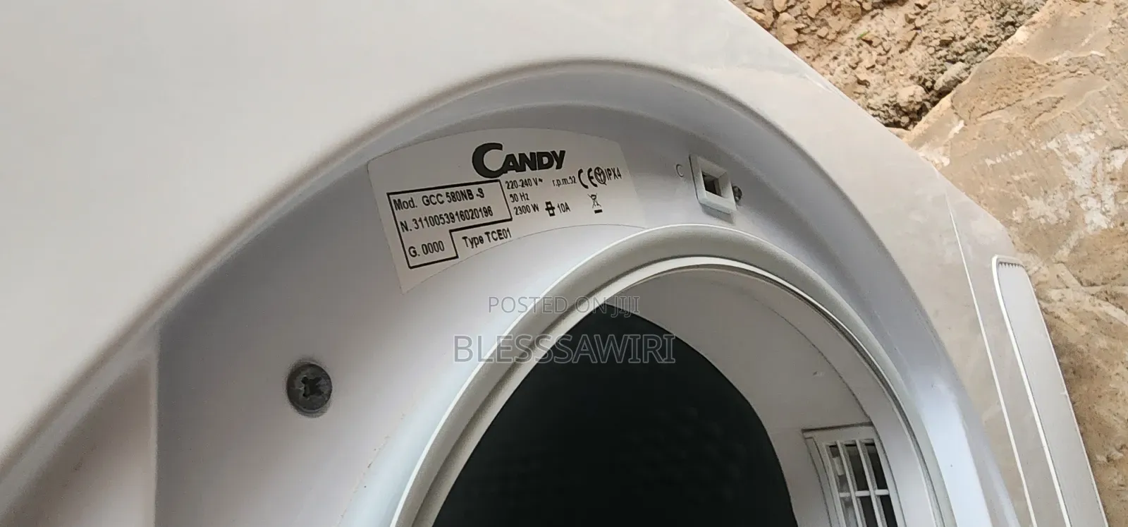 Washing Machine Dryer From Italy Model Candy