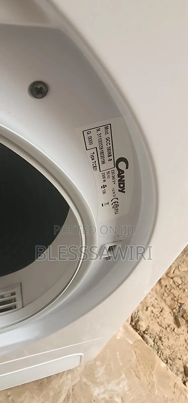 Washing Machine Dryer From Italy Model Candy