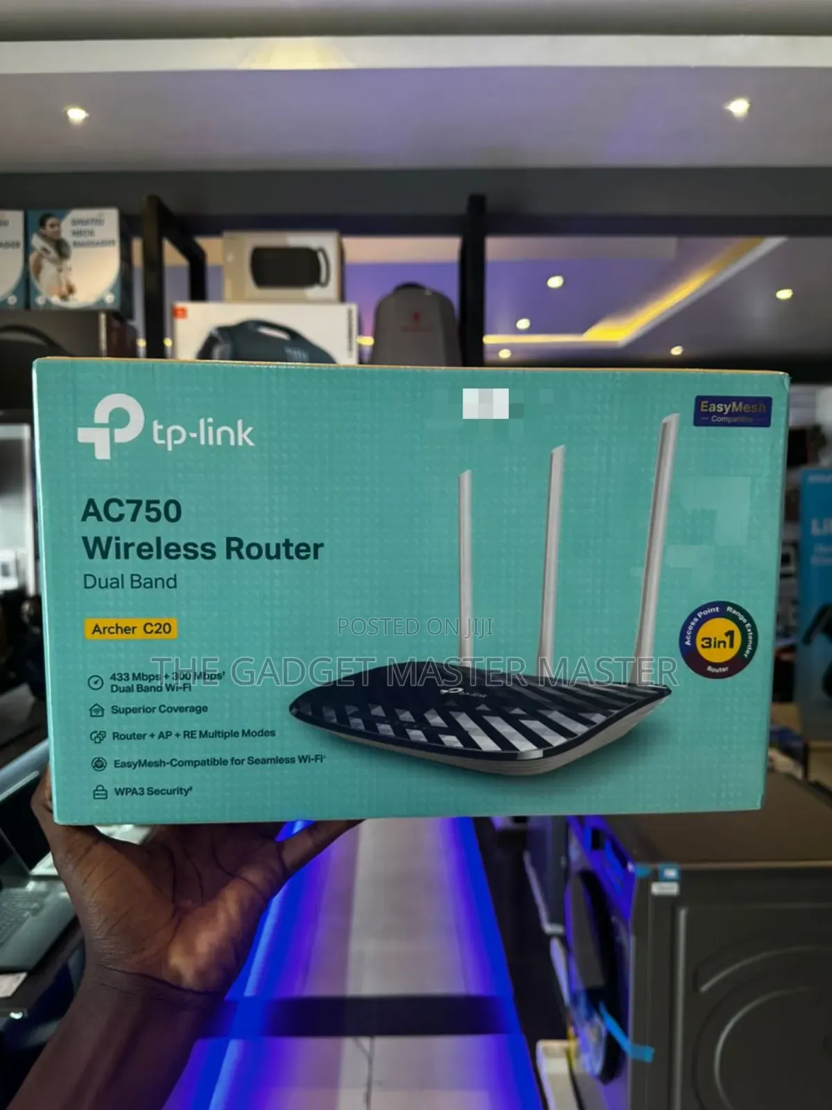 Tp-Link Archer C20 Ac750 Wireless Dual-Band Wi-Fi Router