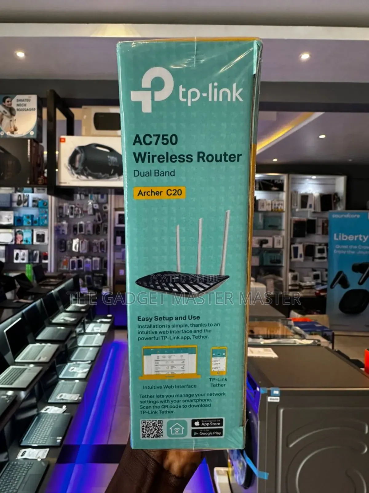 Tp-Link Archer C20 Ac750 Wireless Dual-Band Wi-Fi Router