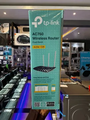 Tp-Link Archer C20 Ac750 Wireless Dual-Band Wi-Fi Router