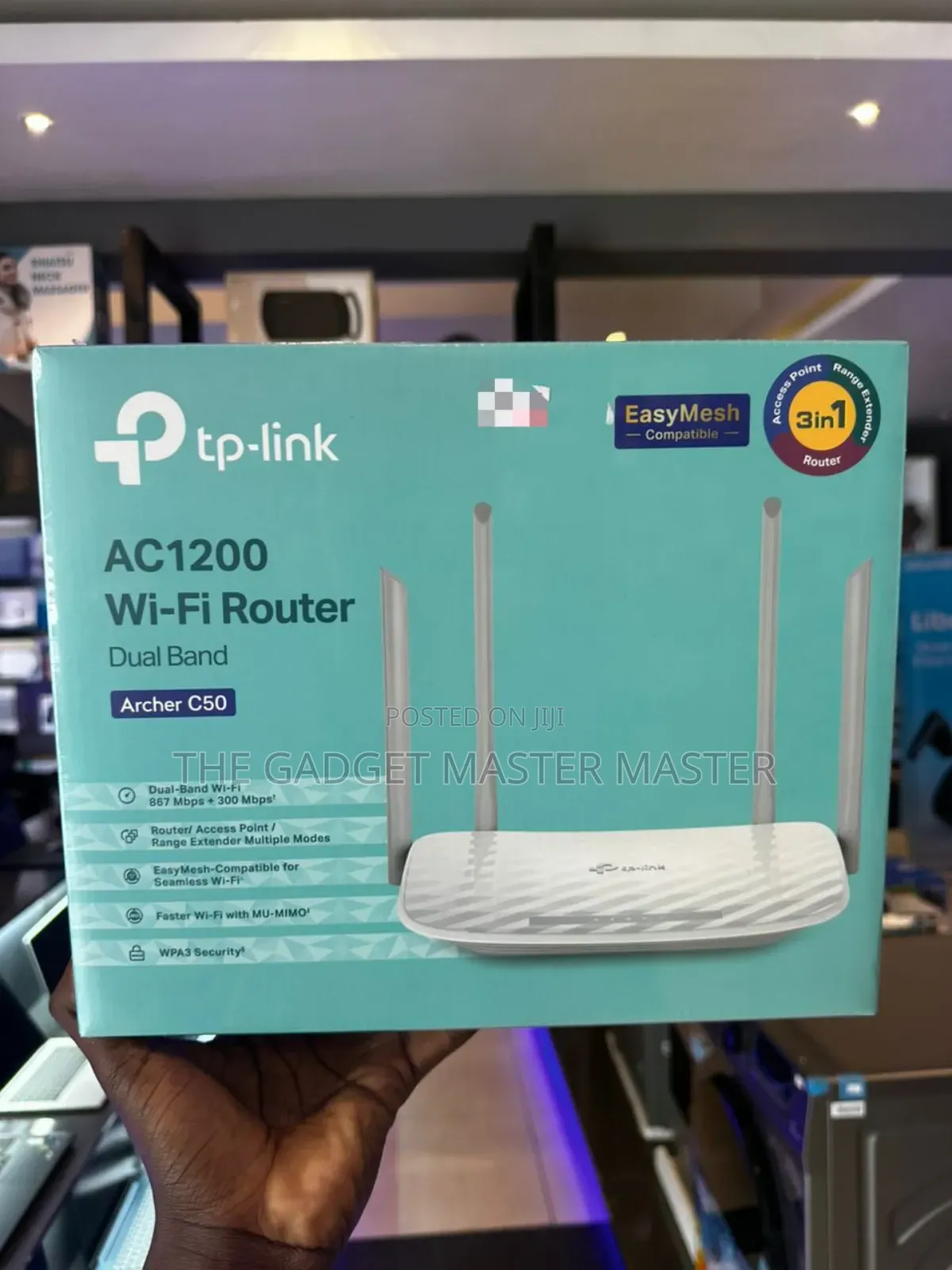 Tp-Link Archer C50 Ac1200 Wireless Dual Band Router