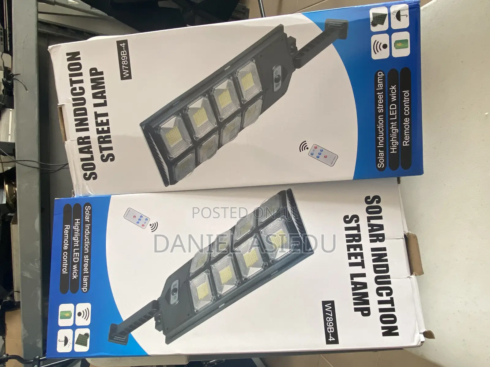 Solar Sensors Street Lamps