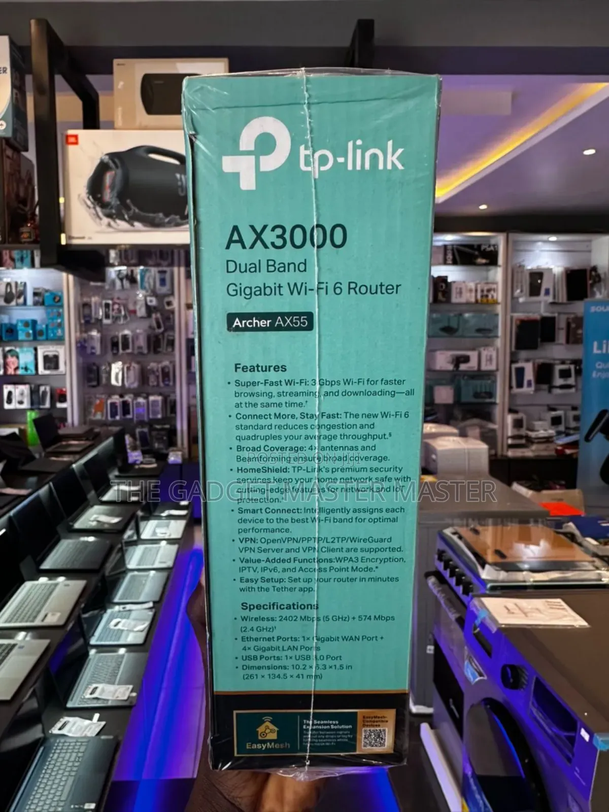 Tp-Link Archer Ax55 Ax3000 Wireless Dual-Band Gigabit Router
