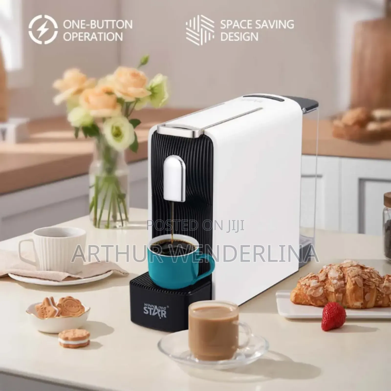 Winning Star 19 Bar Capsule Machine