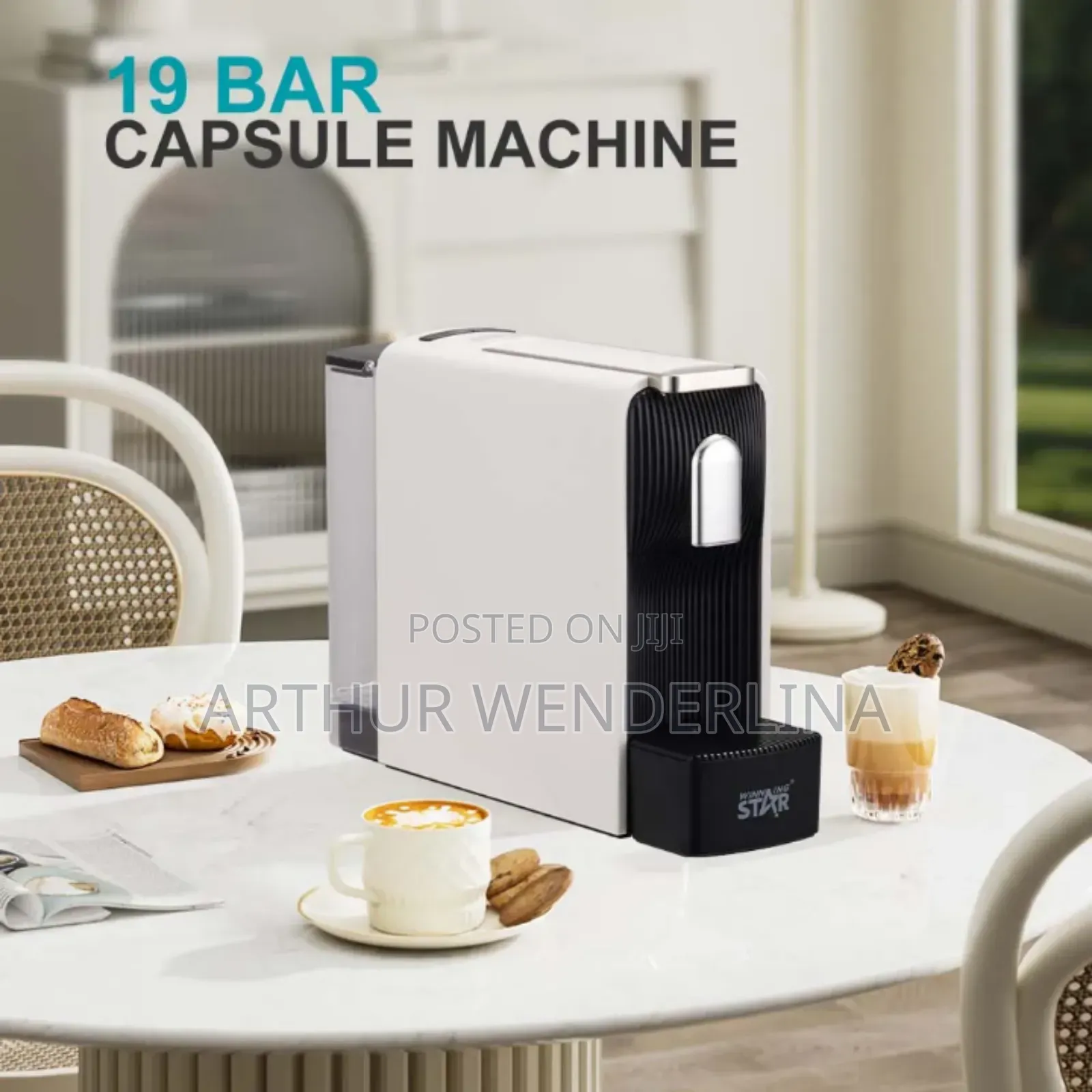 Winning Star 19 Bar Capsule Machine