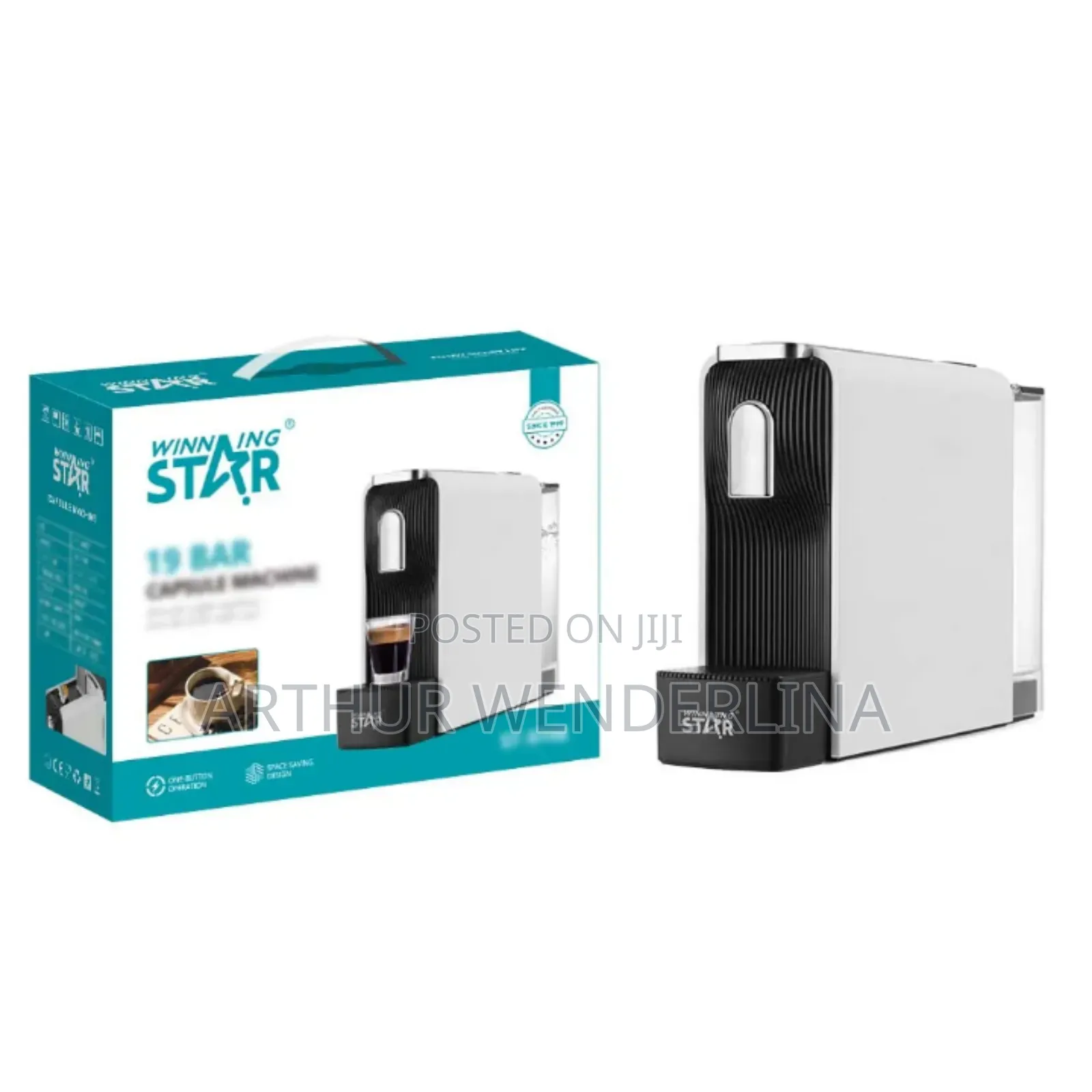 Winning Star 19 Bar Capsule Machine