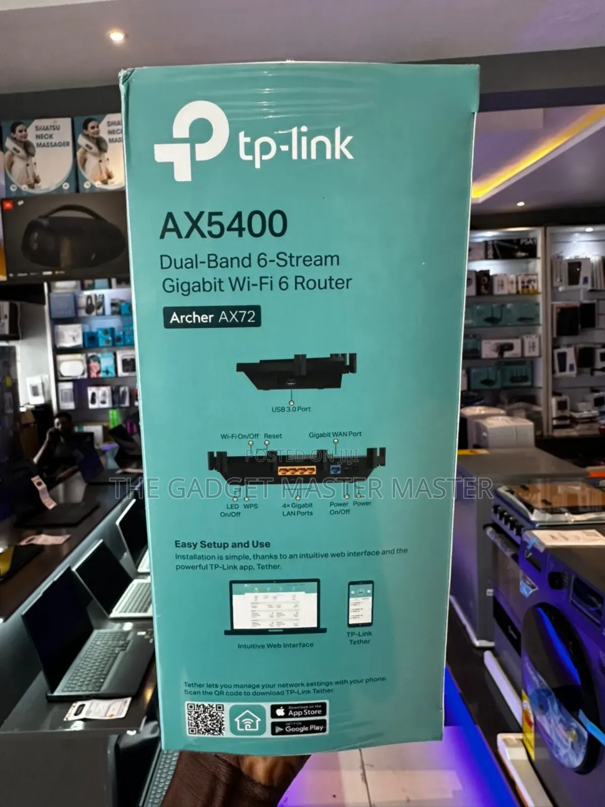 Tp-Link Archer Ax72 Ax5400 Wireless Dual-Band Multi-Gig Router