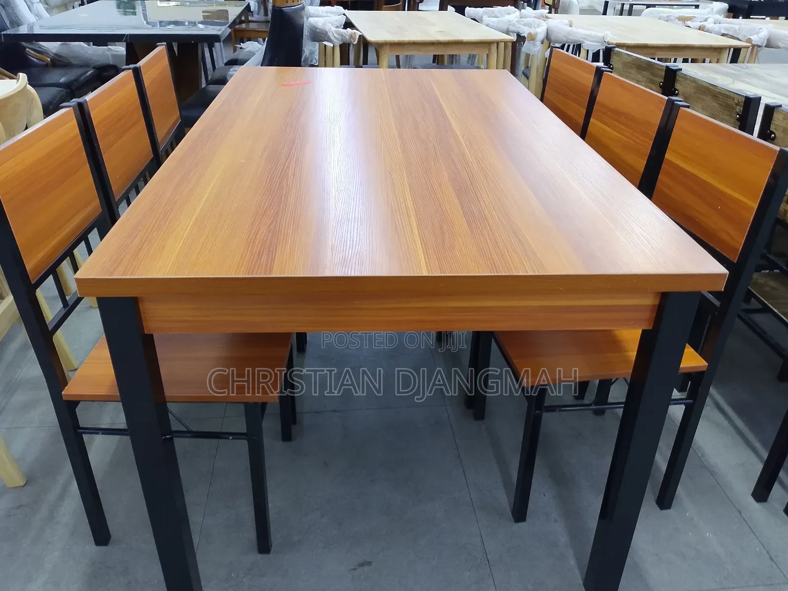 Quality 6 Seater Dining Table and Chairs