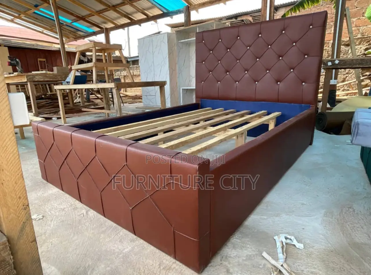 Brown Leather Double Frame