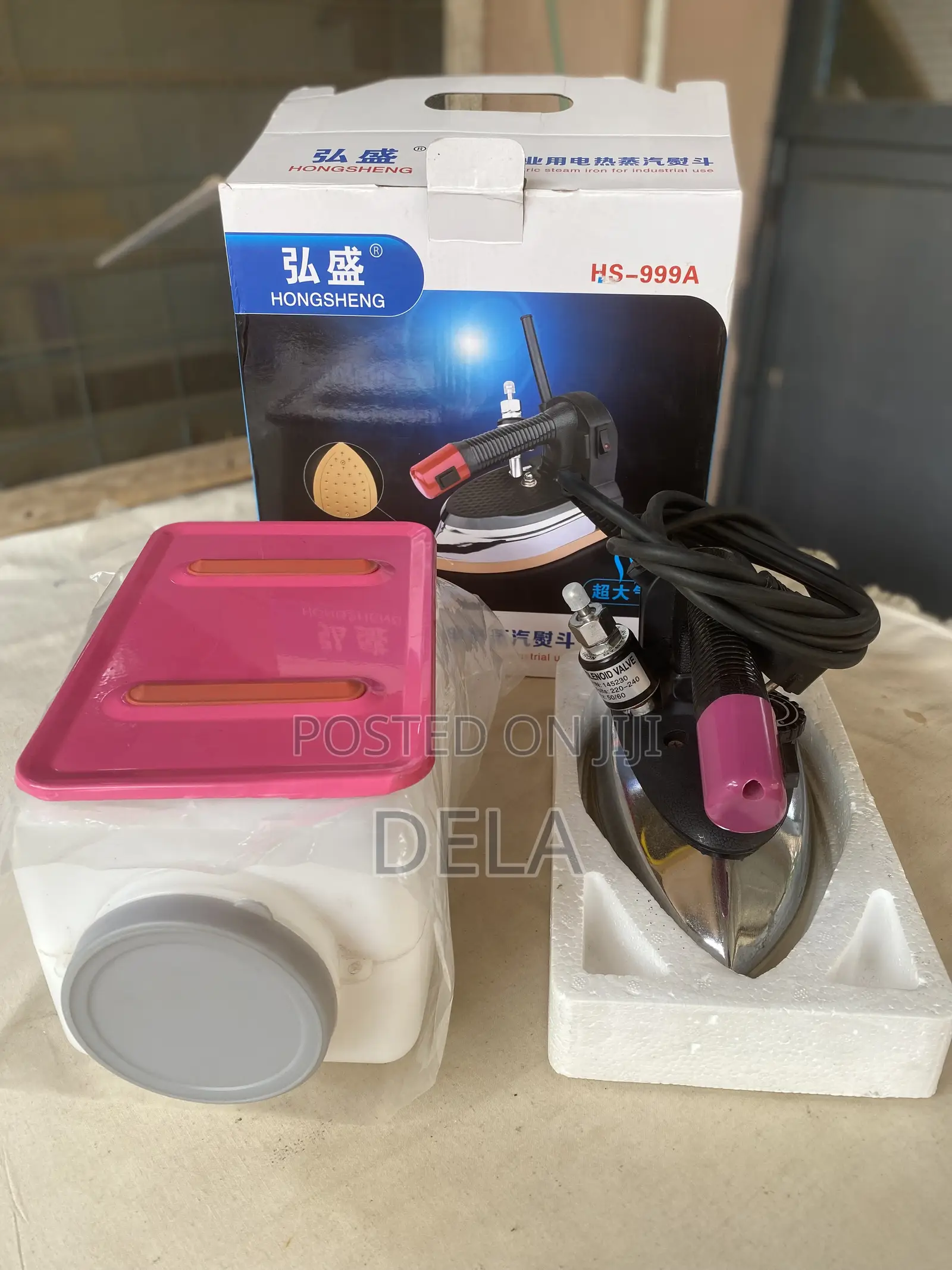 Electric Steam Iron for Industrial Use