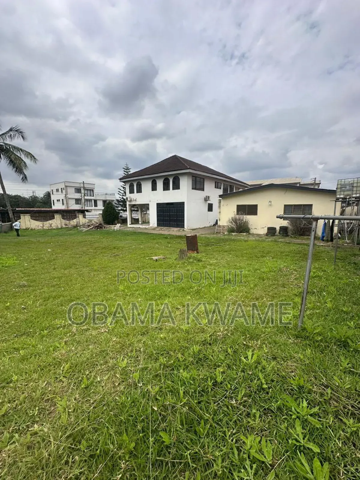 2 Plots of Land for Sale at East Legon a C Mall With 5 Bedroom House